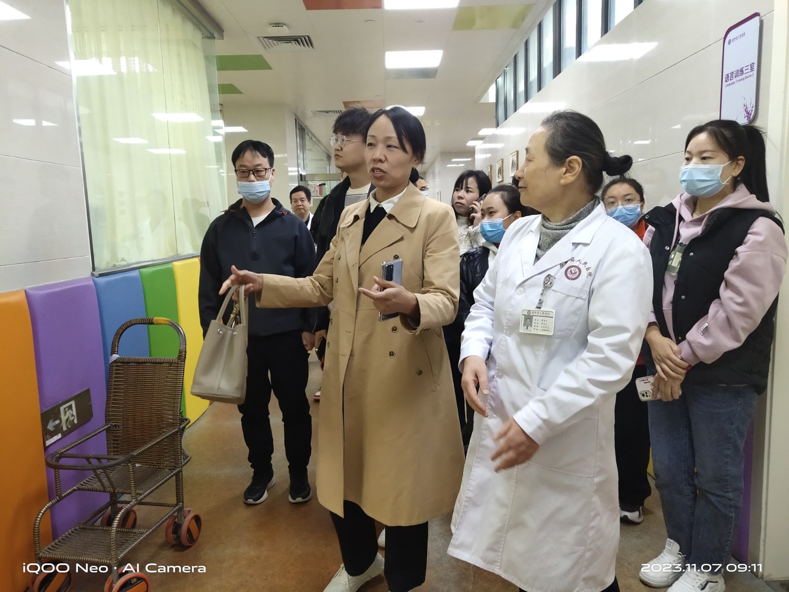 获嘉县残联组织儿童定点康复服务机构赴原阳县参观学习