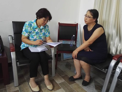 汝州市政协领导张延芳到杨沟村督导脱贫攻坚工作