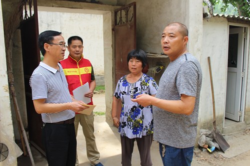 漯河市残联"三夏"期间积极开展扶贫攻坚和走访慰问活动